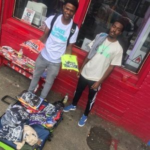 Beige water boyz n the hood tee